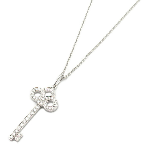 Tiffany & Co. | Jewelry | Tiffany Co Fleur De Liskey Diamond Necklace ...